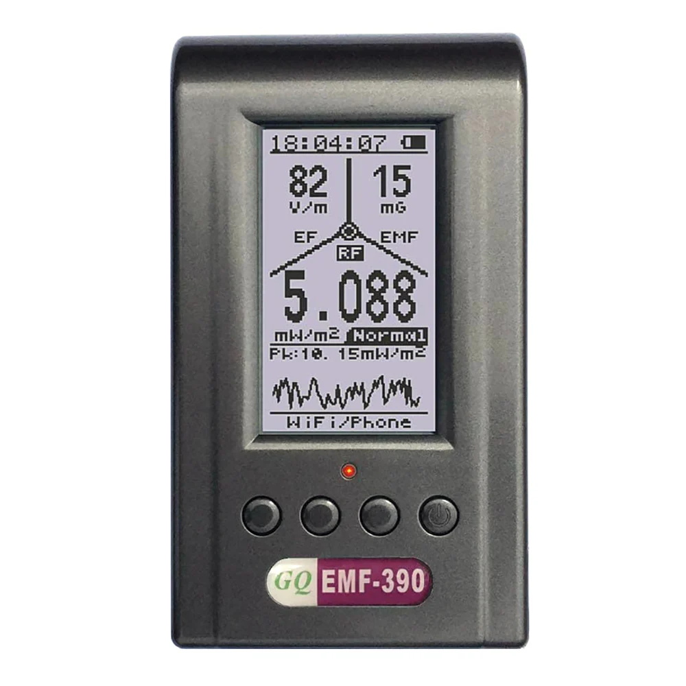 Адаптер EMF с измеритель 390V2 электромагнитного излучения детектор 3 в 1 RF EMF390