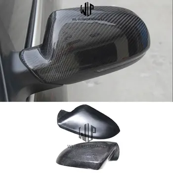 

A6 C7 Car Rearview Mirror High Quality Carbon Fiber Stick-on Cap Cover Trim Fits Car Styling For Audi A6 C7 Car Body Kit 12-UP