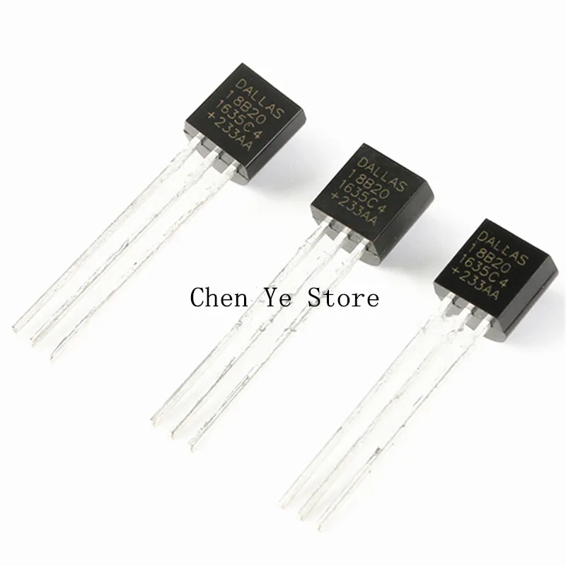Sensor De Temperatura DS18B20 Impermeable - Cable De 1 Metro - Paquetes De 1,2,5,10 O 20 Unidades