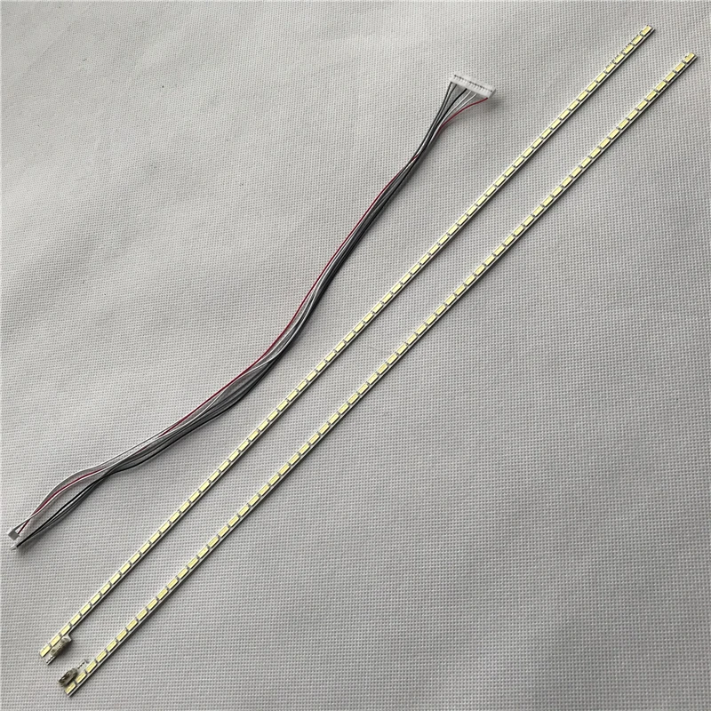 

520mm LED Backlight strip lamp For Samsung 48 inch LJ64-03260A LTA480HN01 LED strip SLED 2011SGS48 7030 64 L/R REV1.0 tv parts