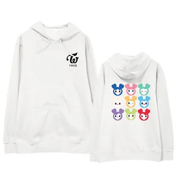 

Kpop Twice Hoodie Cartoon Figure Lovely Should Aid Clothes Round Neck Hoodie Sweatshirt Thin Men And Women Students Spring Autum