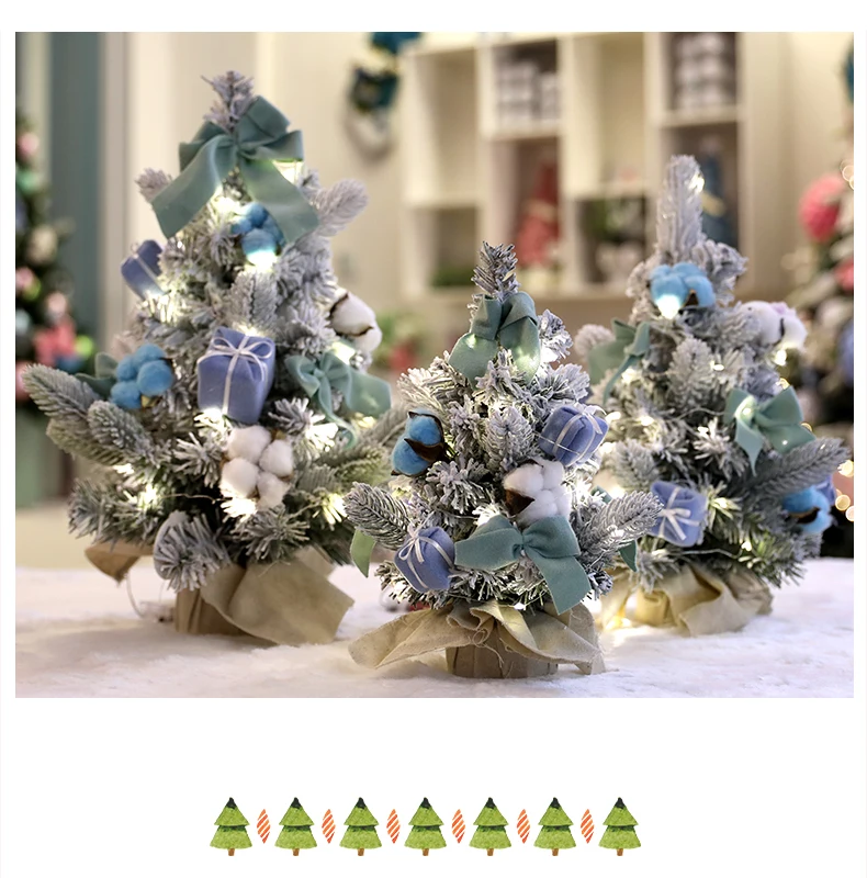 Лучший выбор, искусственная Рождественская елка, праздничное украшение для рождественских вечеринок, окно торгового центра, декор снежной елки