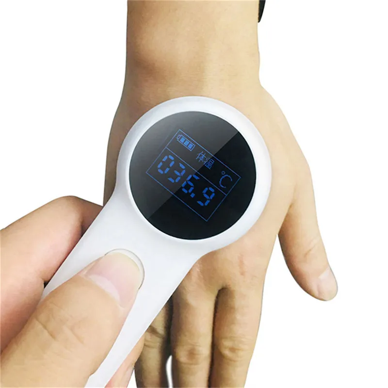 

Portable Household Thermometers Non-Contact Digital IR Infrared Forehead Thermometer Gun Adult Body Temperature Sensor