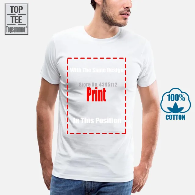 Cotton Keith Richards Print T Shirt Men 