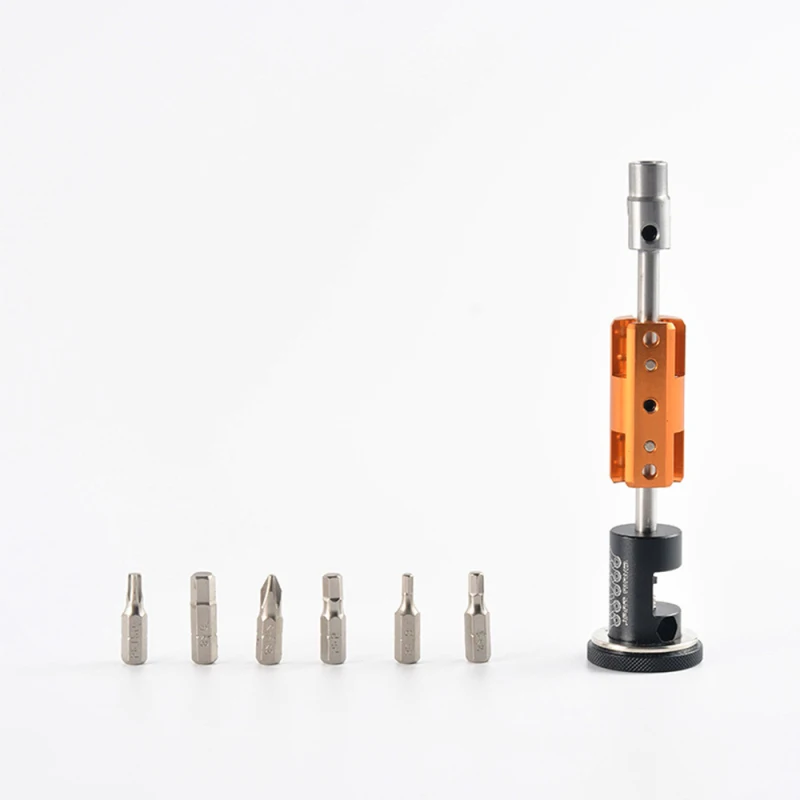 알루미늄 자전거 자전거 보이지 않는 수리 도구 세트 멀티 휴대용 키트 업그레이드 버전 육각 드라이버 T25 렌치 체인 커터