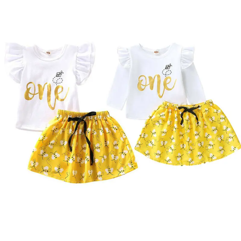 bee print baby clothes