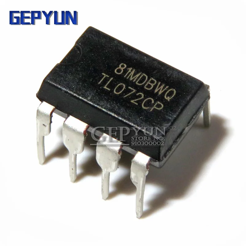 

100 шт. TL072CP DIP8 TL072 DIP Gepyun