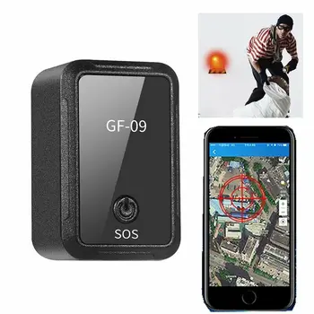 

GF-09 Locator AntiLost Tracer Device Mini GPS Tracker Free Installation Personal Tracking Object Tracker For Car Motorcycle Auto