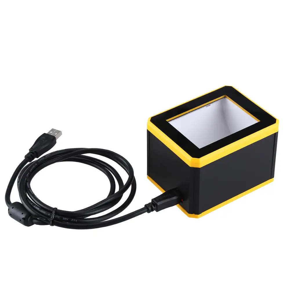 Blueskysea YK-MP2600 1D/2D платформа сканер штрих-кода USB проводной настольный 2D qr-код считыватель всенаправленный 2D QR PDF417 сканер