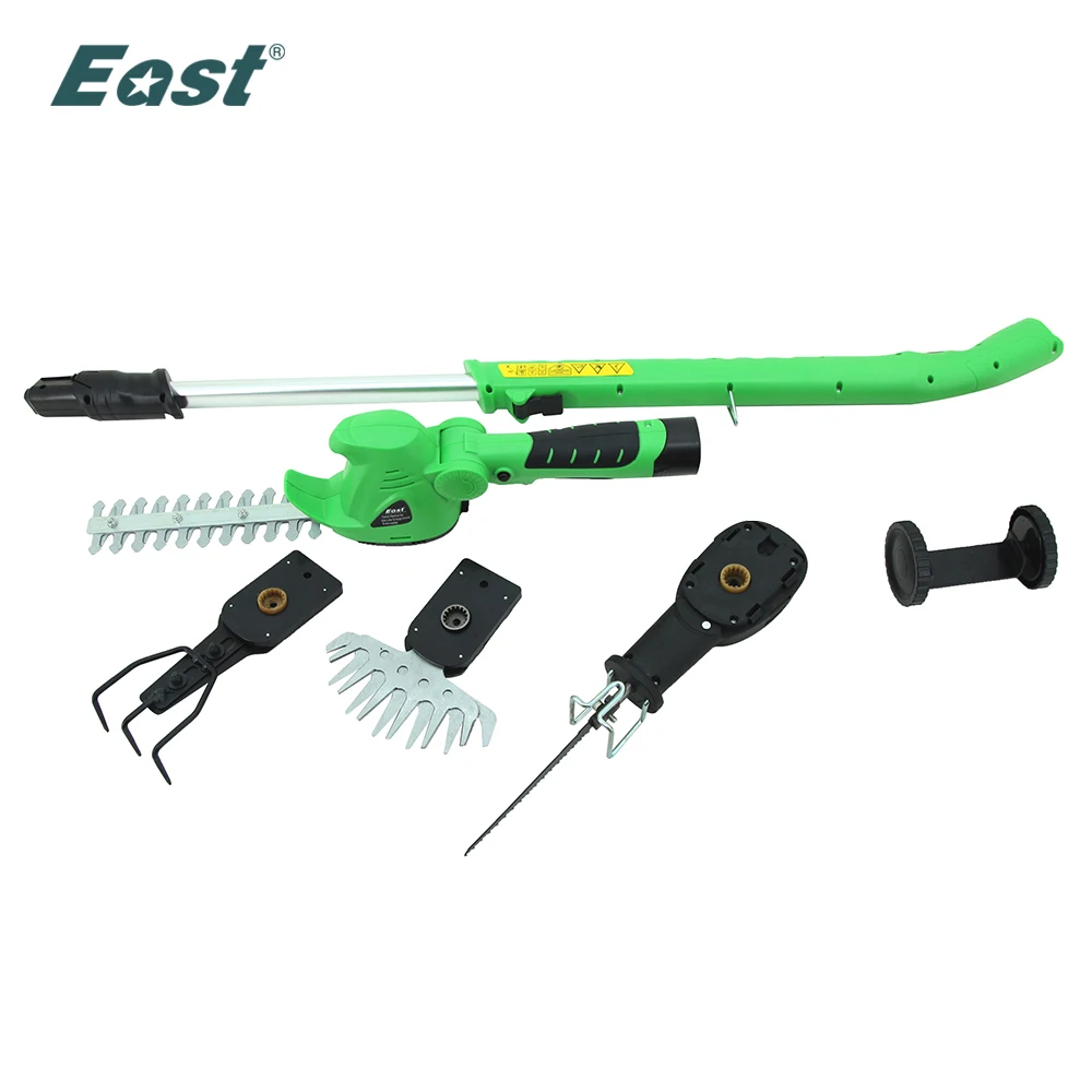  East Garden Power Tool 10.8V Li-Ion Cordless Hedge Trimmer Grass Trimmer mini cultivator ferramenta