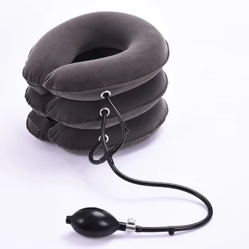 

Thickened PVC Inner Bladder Three-tube Inflation Pillows Household Cervical Traction Device Multi-color Optional Health Pillows