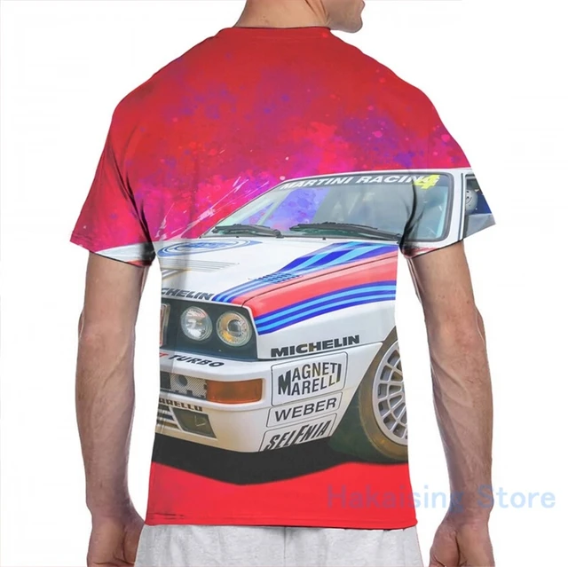 BMW t-shirt with logo and all-over printed picture - T-shirts with