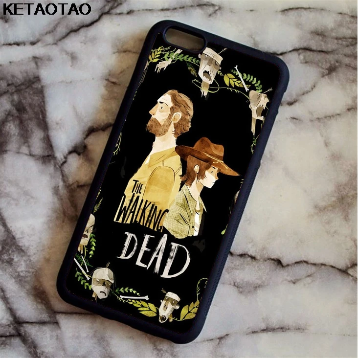 Чехол KETAOTAO The Walking Dead Rick Zombie для samsung galaxy S4 S5 S6 S7 S8 S9 S10 edge Note из мягкого ТПУ резины и силикона - Цвет: Слоновая кость
