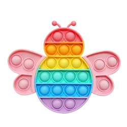 Mini jouets animaux, abeille magnifique, soulage la décompression sensorielle, jeu, Fidget, pour enfants et adultes 