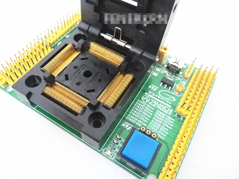 

STM32L STM32F103 LQFP144 YAMAICHI IC Сжигание сиденья Адаптер тестирование сиденья подставка для тестирования розетки
