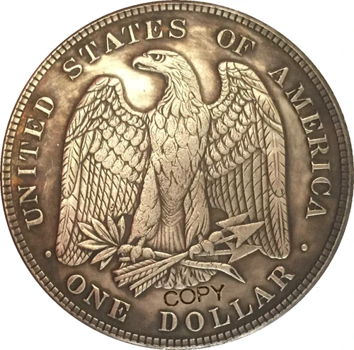 1879 Соединенные Штаты$1 долларовые монеты КОПИЯ Тип-1 шт