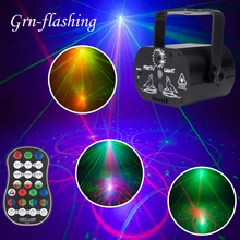 60 узоров светодиодный лазерный проектор диско-светильник USB Перезаряжаемый внутренний сценический светильник ing Show для дома вечерние KTV DJ танцпол