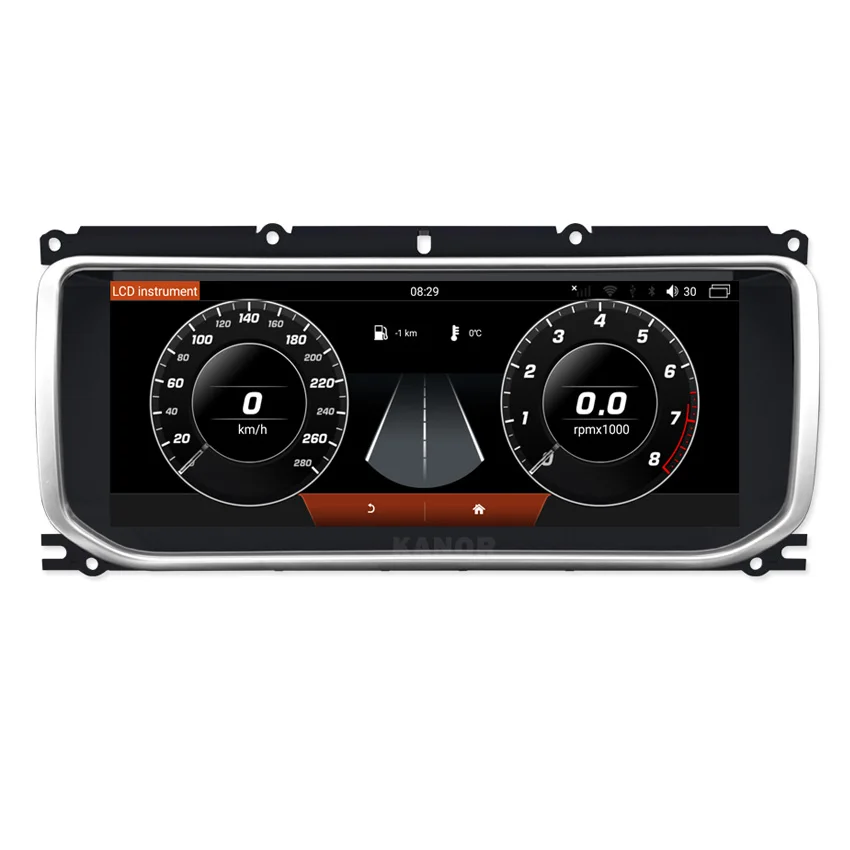Мультимедийная панель KANOR 10 25 ''для Land Range Rover Evoque 2012 2016 Navi GPS Bluetooth Android 9 0 ОЗУ + ПЗУ