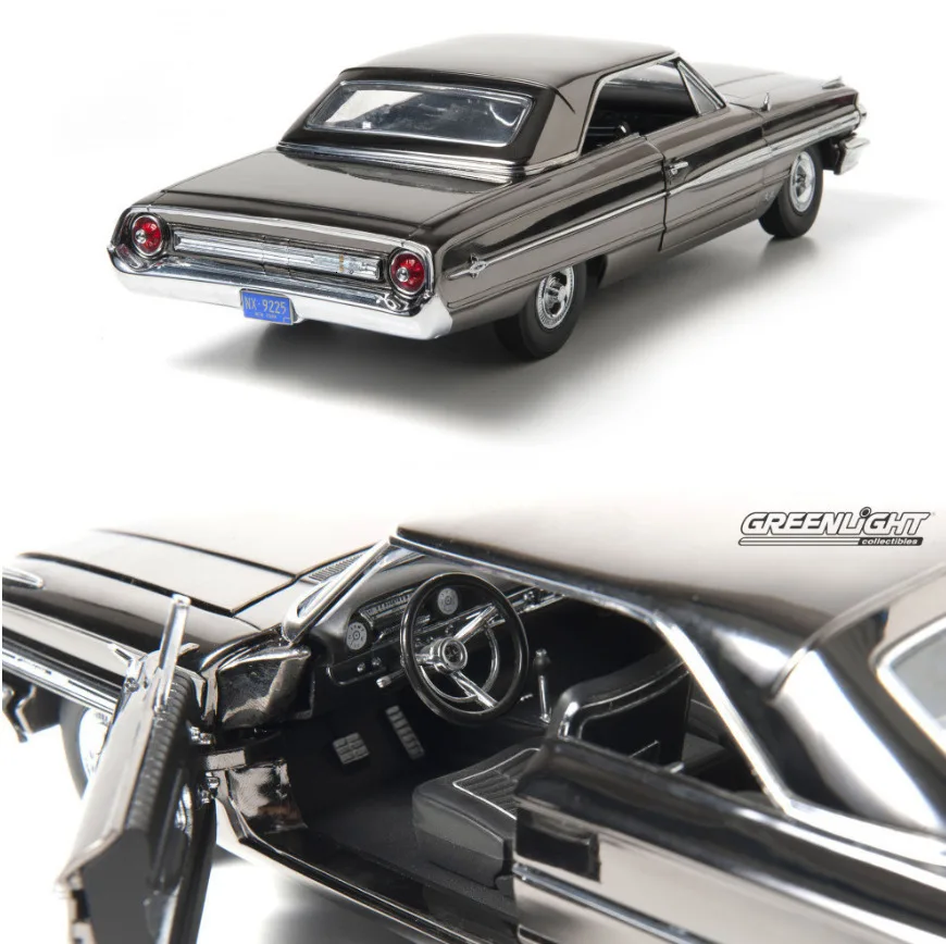 Редкая новая специальная цена литой металл 1/32 1964 Ford Galaxy 500 моделирование автомобиля Настольный дисплей Коллекция Модель