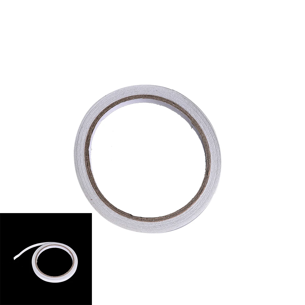 1 Pcs Strong Adhesion 9.1mm x 9m Double Sided Sticky Tape White Powerful Doubles Faced Adhesive For Office