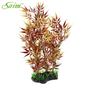 

Saim Aquarium Plant Bonsai Water Aquatic Grass Aquarium Ornament Fish Tank Decoration Plants for Aquarium