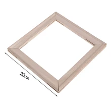 4 шт./компл. деревянный Растяжитель полоса рамка для холст картины картинная галерея завернутый