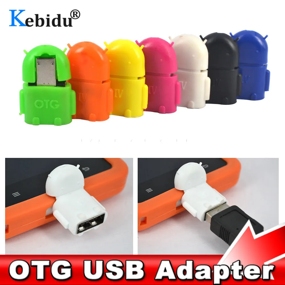 

Micro USB Mini OTG Adapter Converter Cable for Samsung For Tablet PC Android Sync Data to Flash Disk Keyboard 7 Colors