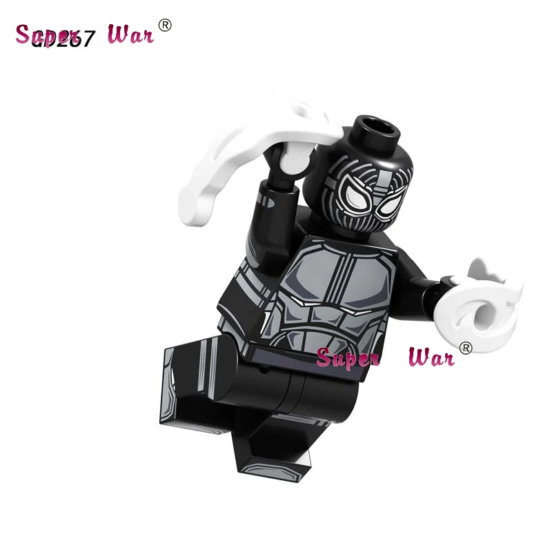 GD267 50 шт. фильм Marvel Человек-паук Venom вдали от дома Mysterio Марии Хил Лиз гидро человек паук строительный блок для детей игрушки - Цвет: GD267