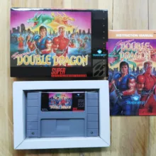 16 бит игры* супер двойной дракон(версия США! Коробка+ руководство+ картридж