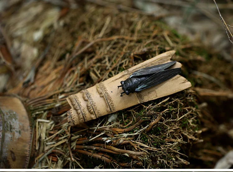Глиняные чайные украшения Cicadas Bamboo Cicada чайный лоток аксессуары для игры в глину бамбуковый лист маленькие украшения оптом настраиваемые мА