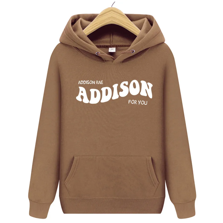 

Addison Rae Hoodies Men Sweatshirts Women Fashion Clothing Harajuku Hoodie Boys Girls Addison Rae hoody kids Oversize full guys
