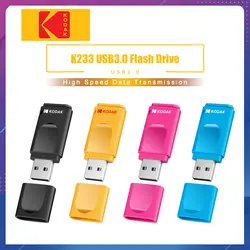 Kodak K233 флеш-накопитель USB 3,1 металлический USB флэш-накопитель 16 ГБ 32 ГБ карта памяти USB 3,0 64 Гб 128 ГБ U диск 256 ГБ Флешка USB