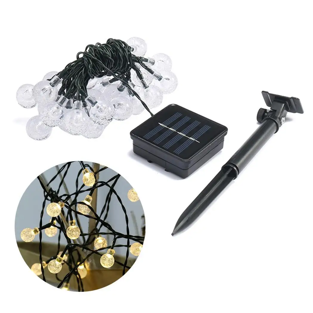 

Fashion Energy-saving Solar LED Fairy String 20pcs, 30pcs, 50pcs Lights 220V IP66 5000lm Home 5000K Decoration