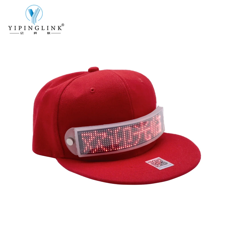 Scrolling led hat Clearance