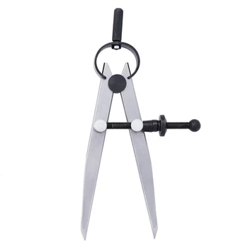 

1 PC Leather Compass DIY Tool Durable Portable Compass Rotating Scratch Handmade Tool Wing Divider for Furniture Leather