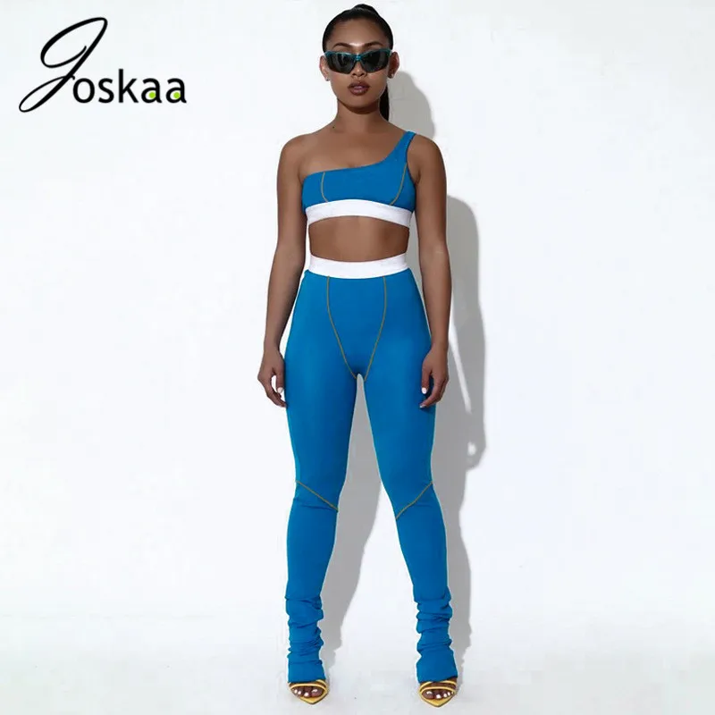 cropped top and high waisted pants