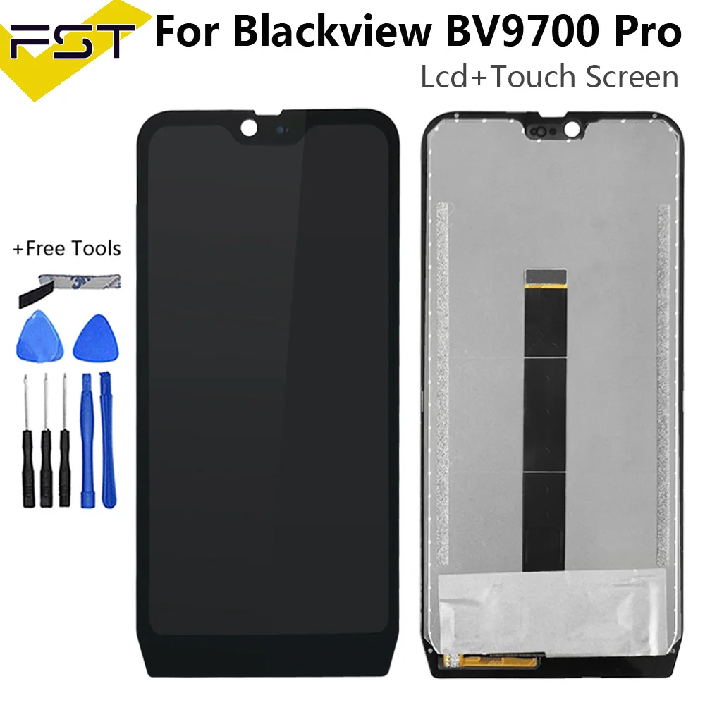 100% Оригинальный 5 84 дюймов для Blackview BV9700 Pro ЖК сенсорный экран дигитайзер с рамкой