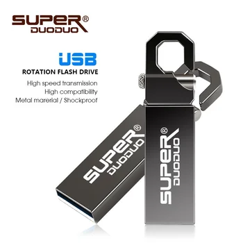 

USB 2.0 Version 32G High Speed flash drive waterproof Metal Key chain. Memory Stick Drives u disk