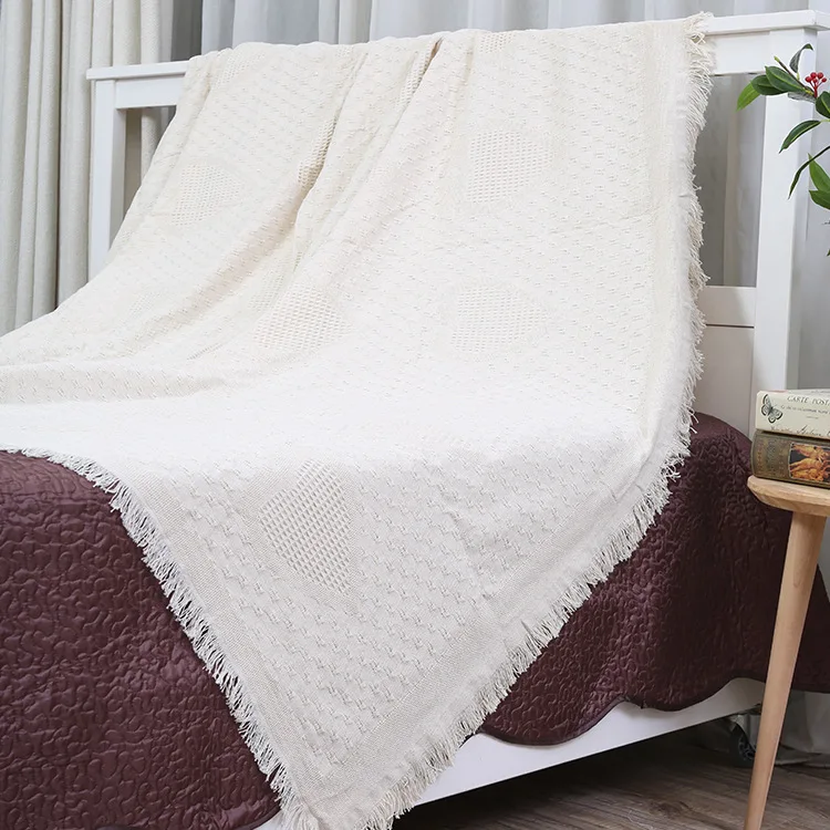 

Dulcis Currently Available Wholesale Multi-functional Thread Blanket Foreign Trade Sofa Cover Bed Cover Office wu xiu tan