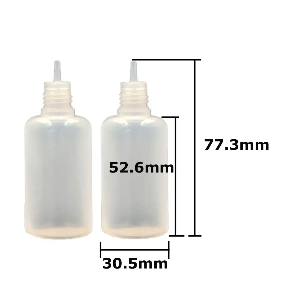 Капельница bottles_50 шт 30 мл пустые пластиковые LDPE с защитой от детей игольчатые бутылки Сжимаемый горшок