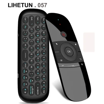 

Air Mouse IR Learning 2.4G Gyro USB Remote Control Mini Wireless Keyboard for Chromebox Android Smart TV Box HTPC Projector PC