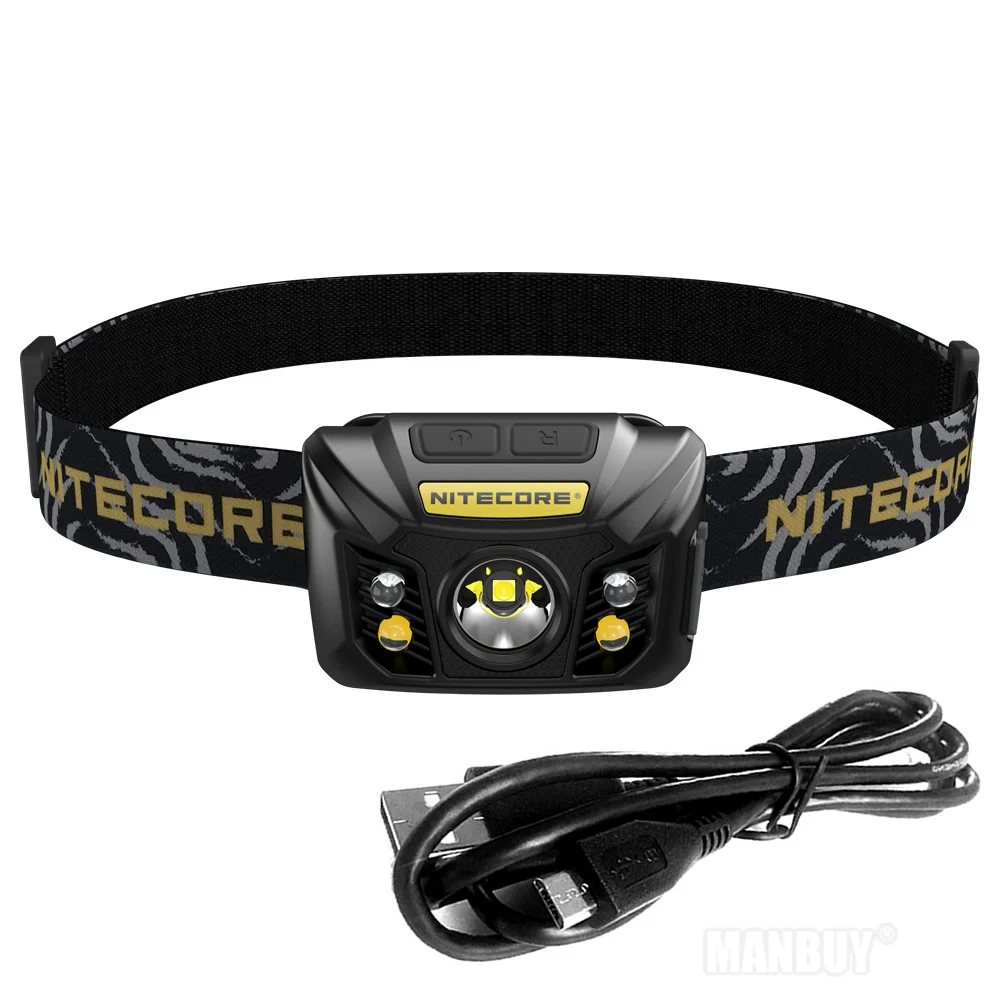 2020 NITECORE NU32 фары 550 люмен CREE XP G3 S3 светодиодный Встроенный Перезаряжаемые Батарея