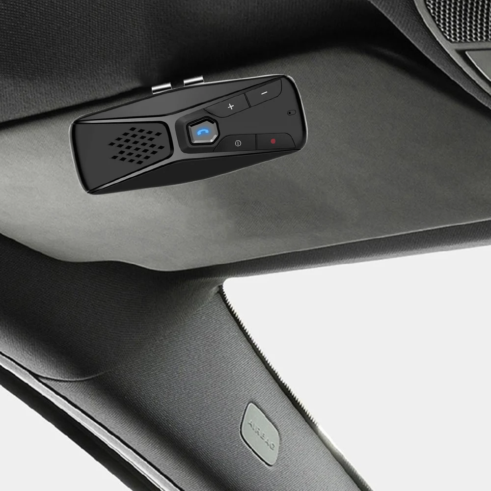 1 шт. беспроводной динамик телефон Bluetooth 5,0+ EDR Handsfree автомобильный комплект Солнцезащитный козырек динамик Авто Аудио приемник для телефона Hands Free
