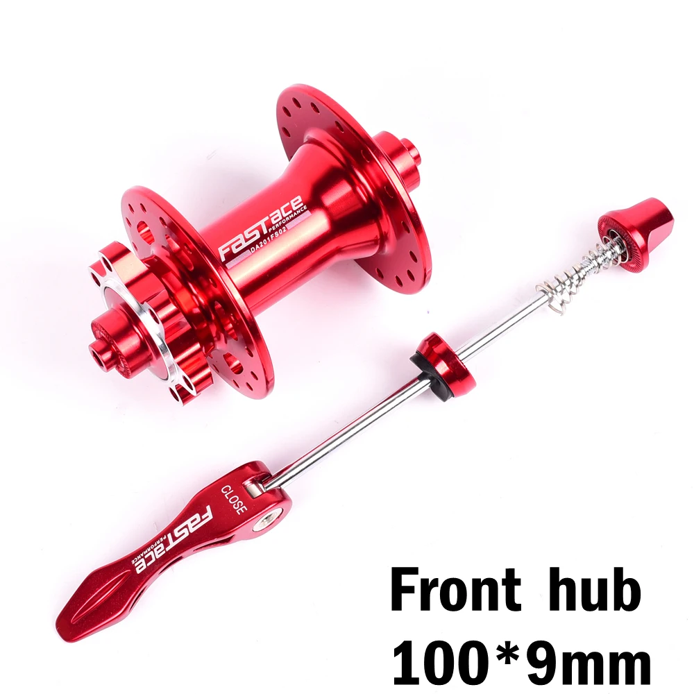 DA201 red Front FASTACE 32H MTB концентратор 12 s MS микро сплайн сердечник для 12 Скоростей SHIMANO DEORE XT M8100 M7100 M6100 втулка QR 135x10 мм 100x9 мм велосипедная ступица - Цвет: DA201 red Front