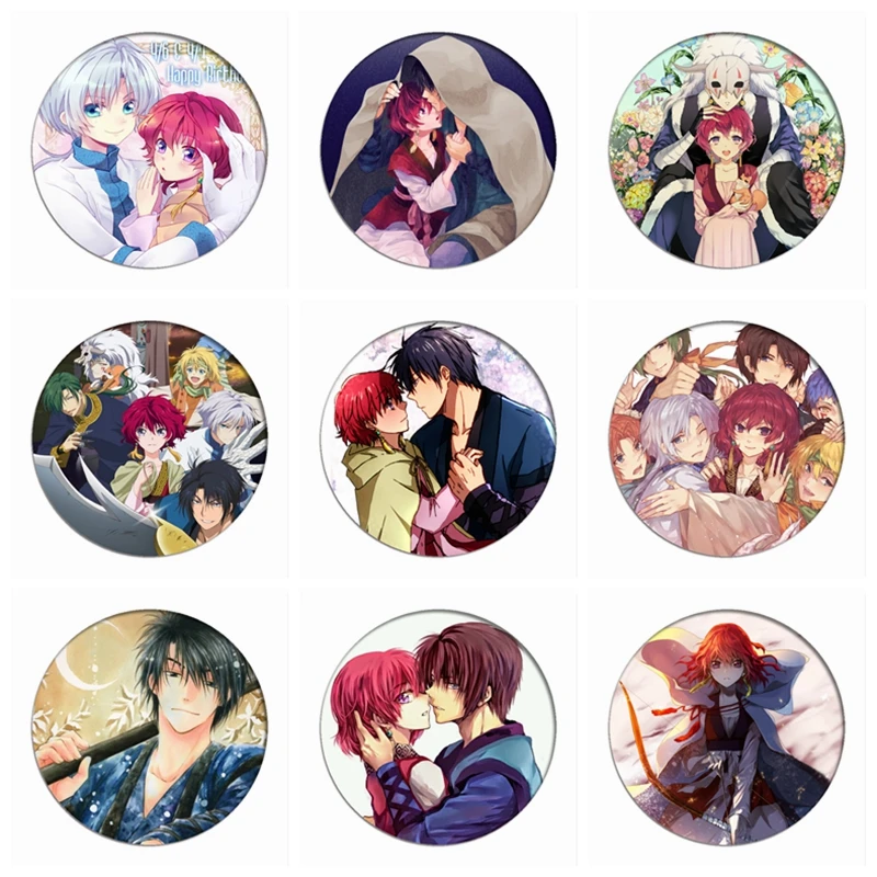1 шт. Akatsuki no Yona Значки для косплея брошь значок Коллекция сумок Haku нагрудник
