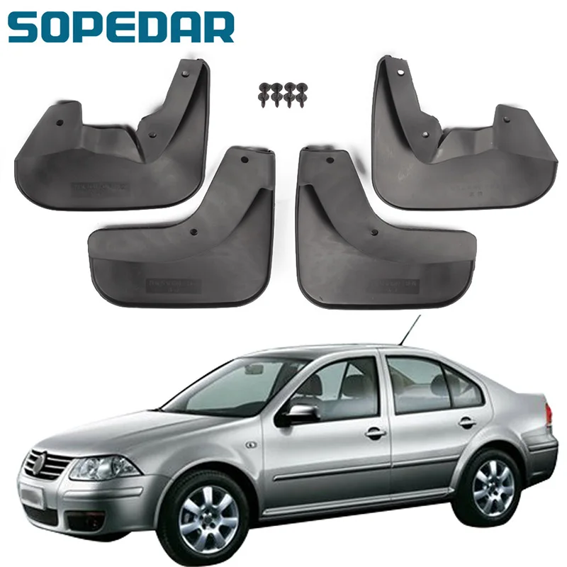 

SOPEDAR Car Mud Mudguards Jetta A4 Bora 1998-2005 For Volkswagen Car Fender Accessories Splash Guard Paneling 1998-2004