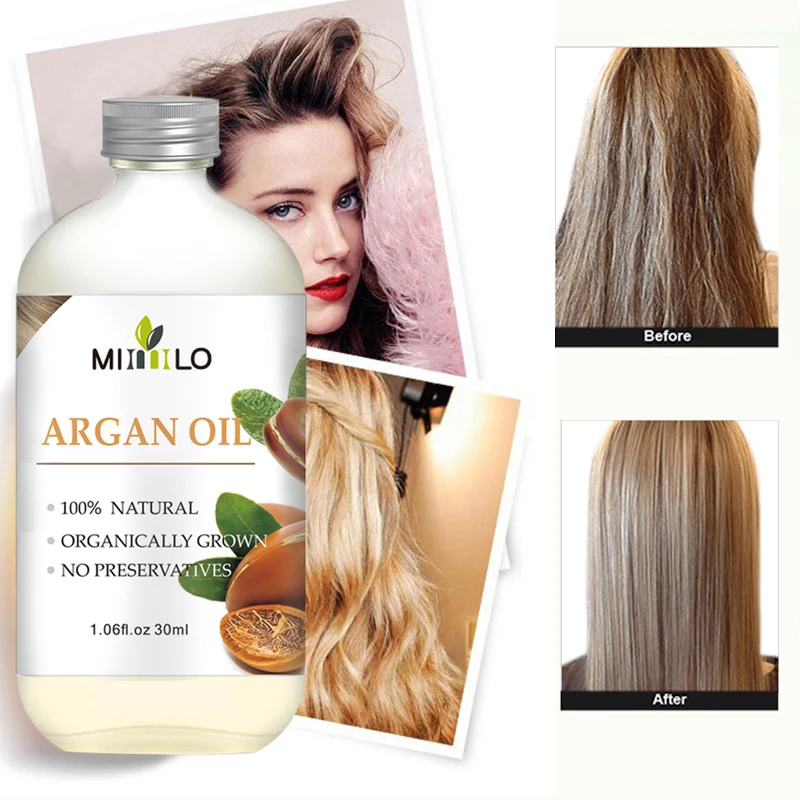 Morocco Argan Oil Hair Care Keratin 100 Pure Glycerol Nut Oil