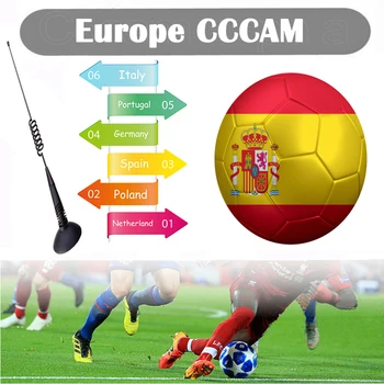 

2020 Europe 1years new 7 clines cccam DVB S2 full HD very stable not include app
