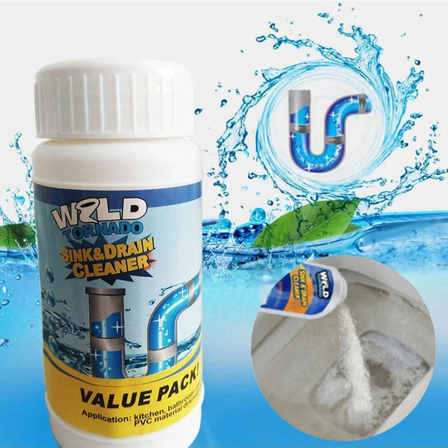 Pipe Cleaning Toilet Hair Drain Cleaner Magic Sink Break Up Clog Bathtub  Cleaner Bathroom Dissolve Hair Opener Bottle Powder110g - AliExpress