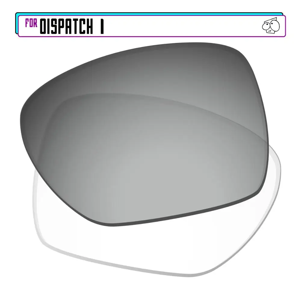 

EZReplace Polarized Replacement Lenses for - Oakley Dispatch 1 Sunglasses - Eclipse Photochromic